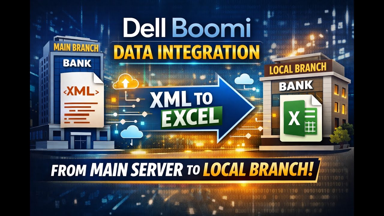 Dell Boomi use case | xml to xcel sheet