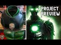 Medieval Green Lantern Armor Project Preview 🛡️