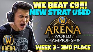 WE BEAT C9!! - Pika Breakdown of 2nd Place Week 3 in AWC | WoW Arena