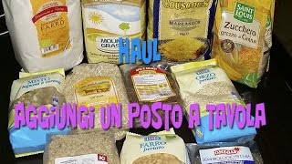 Haul mangereccio - farine, cereali, legumi e non solo