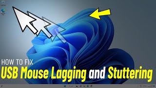 fix usb mouse lagging & stuttering in windows 11 / 10 | how to solve mouse lag and stutters 🖱️✔️
