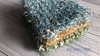 Easy Thermal Stitch Crochet Scrubby  How to Crochet