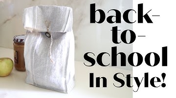 DIY Reusable Lunch Bag