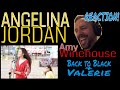 ANGELINA JORDAN - Back to Black & Valerie - Amy Winehouse Cover DOUBLE SHOT!  Rock Musician REACTION