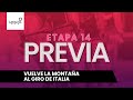 Etapa 14: Vuelve la montaña al Giro de Italia