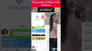 ztlgames invitation code problem solved | jaldi se kar lo 100% real hai #ztlgames #invitecode
