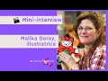 Ref:Eq9Og2fpp4Q Malika doray - illustratrice - mini interview   la mdiathque de chevilly-larue