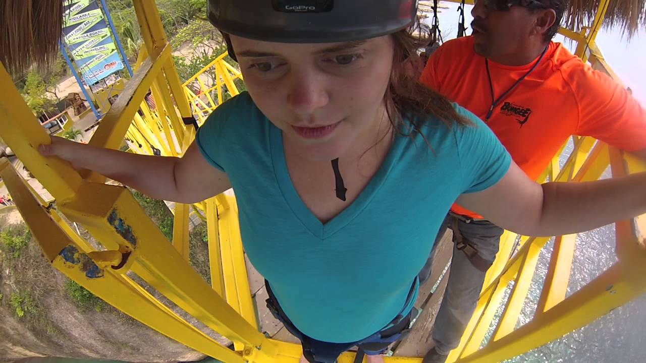 Bungee jumping in Puerto Vallarta unedited long YouTube
