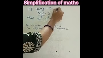 Simplify Maths Problems||Algebra Equation #mathstricks #shortsfeed #viral #trending #algebra