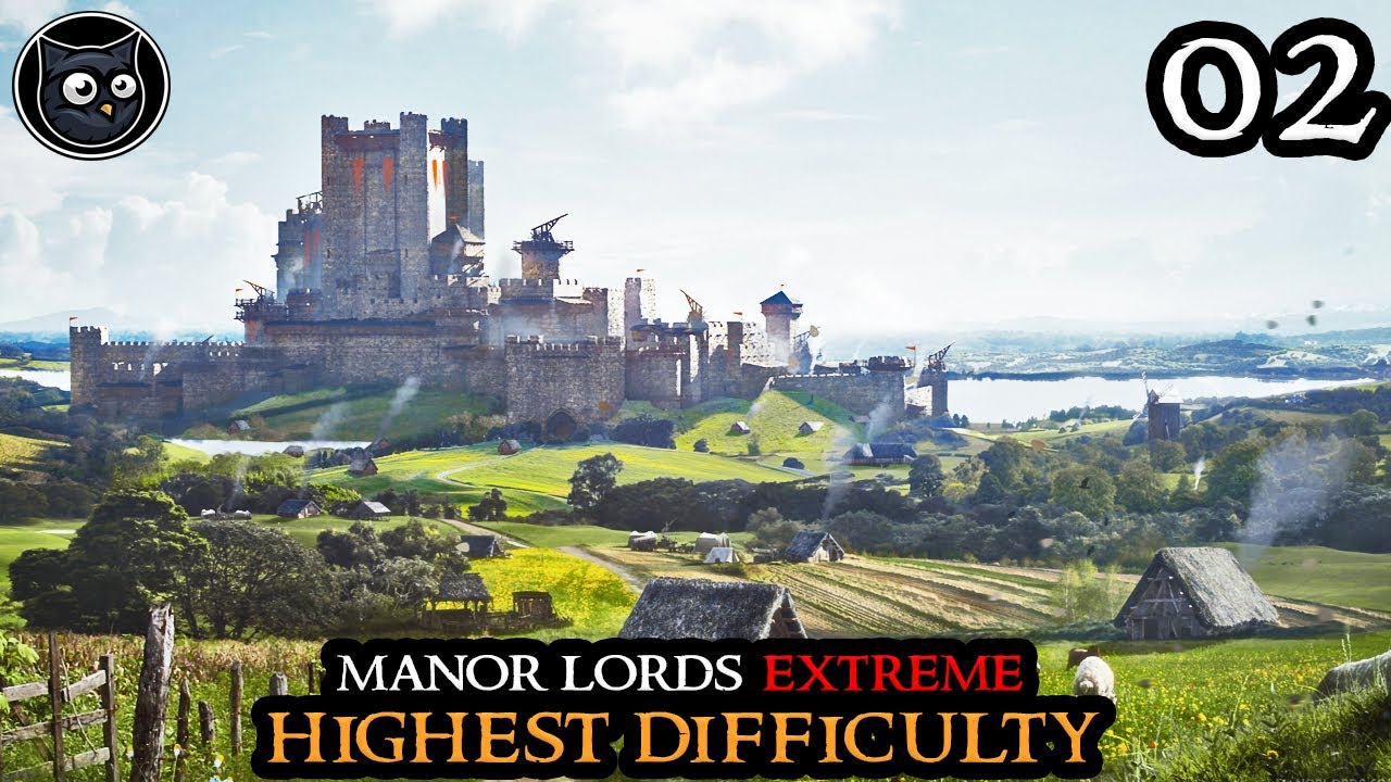 Difficult EXPANSION   Manor Lords EXTREME   HIGHEST Difficulty  Strategy Gameplay Part 02