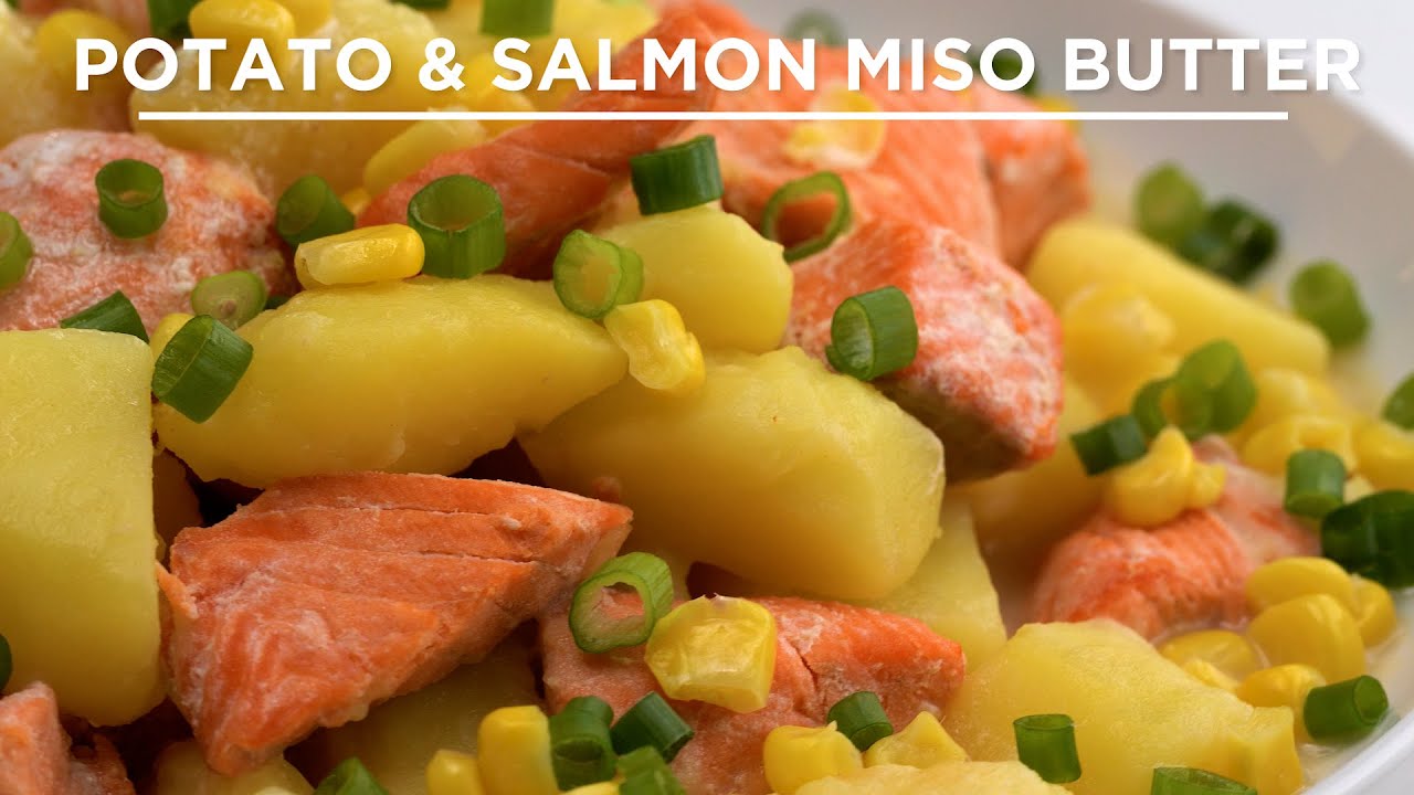 Potato & Salmon with Miso Butter | Umami Insider