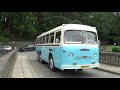 Autobus Tatra na safari, finanční sbírka na pomoc Moravě postižené tornádem.