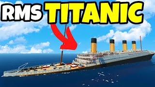 Sinking The RMS Titanic In Stormworks