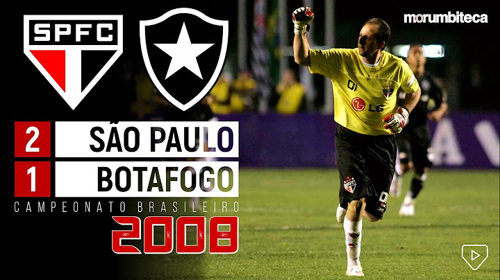 São Paulo 2x1 Botafogo | 2008 | ACREDITAR NA VITÓRIA SEMPRE! A RECEITA DO CAMPEÃO!🏆