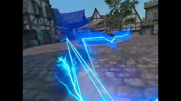 How to use the U11 Blade and Sorcery VR combined lightning spell