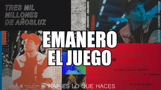 Vignette de la vidéo "Emanero - El juego (Letra)"