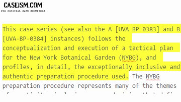 Strategic Planning at the New York Botanical Garden (C) Case Study Help - Caseism.com