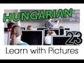 Learn Hungarian Vocabulary with Pictures - Going on Holiday