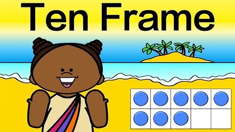 Summer Ten Frame: Math Brain Break