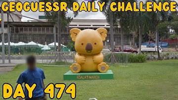 Just lots of fun rounds! Geoguessr daily challenge day 474!
