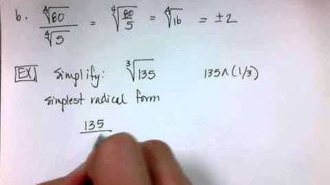 Alg II 6.2 Apply Properties of Rational Exponents