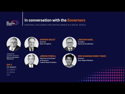 In conversation: emerging challenges for central bank governors in a digital world