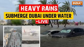 Dubai Flood Latest News LIVE:  2 Years Worth Rain In 2 Days Turns Dubai Into Open Pool | World News