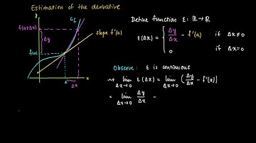 M 06 09: approximating derivative