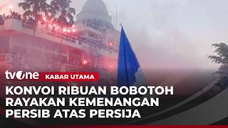 Bobotoh Penuhi Jalanan Bandung dan Tasikmalaya Rayakan Kemenangan Persib | Kabar Utama
