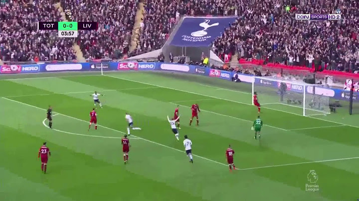 ملخص اهداف مباراة توتنهام وليفربول 4-1 [شاشة كاملة