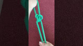 全网最简单的牛笼扣绳结打法你学会了吗