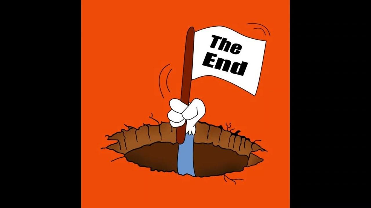 End round sound для cs 1. The end картинка. красный end. The end звук. The end of the ocean.