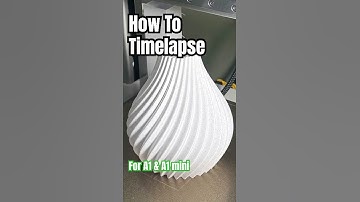 How to Timelapse Your 3D Prints #howto #tutorial #timelapse #3dprinting #diy #bambulab