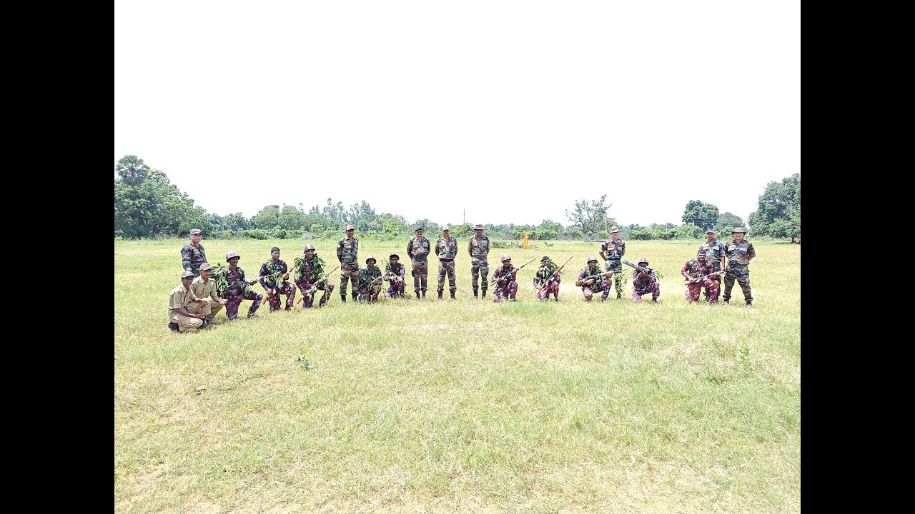 Section Battle Drill Demo by 18(A) BN II TELUGU EXPLANATION II YouTube