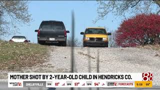 Mother shot by 2-year-old child in Hendricks County