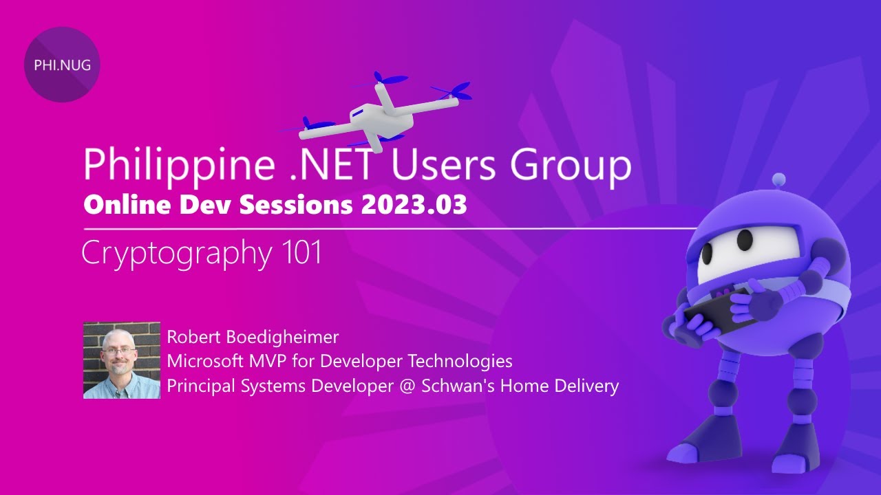 Cryptography 101 - PHINUG Online Dev Sessions 2023.03 - YouTube