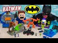 Hot Wheels Batman Batcave GOTHAM CITY! Joker Funhouse, Mr. Freeze, Killer Croc, Clayface IRL Playset