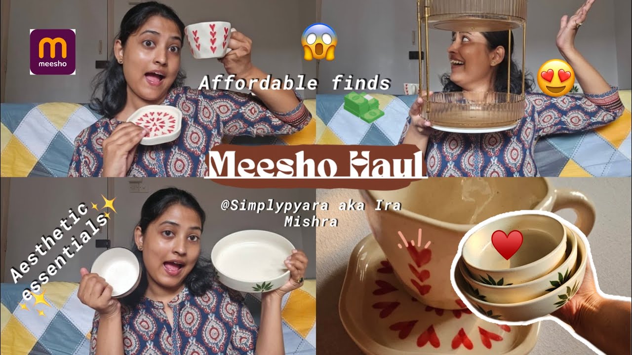 Meesho Haul | Best Affordable Home Finds | @simplypyara