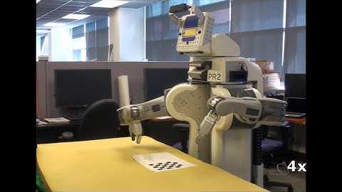 PR2 Failed Grasp on Mean Shape for Scotch Tape