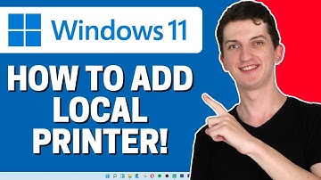 How To Add Local Printer In Windows 11 Laptop