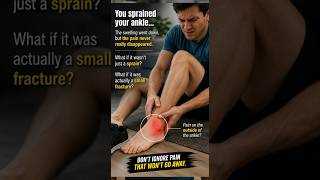 Your Ankle Sprain Might Actually Be a Hidden Fracture! 😱