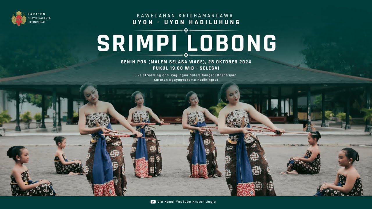 Srimpi Lobong Uyon Uyon Hadiluhung Bakdamulud Je 1958 / 28 Oktober 2024 ...