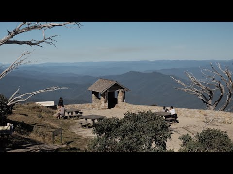 Mount Buffalo The Horn Lookout Walk 4K HDR