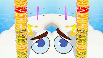 Pancake Run 🥞🍒 🍎🥞 Gameplaywalkthrough Android iOS (Levels81-82)