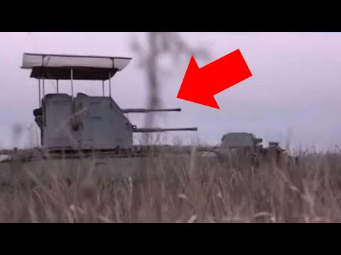 Russia Caught Strapping a Battleship on a Tractor