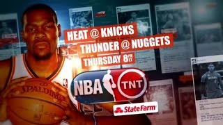 Promo Voice Over by Jeff Wilburn | NBA on TNT | Heat vs Knicks Thunder vs Nuggets