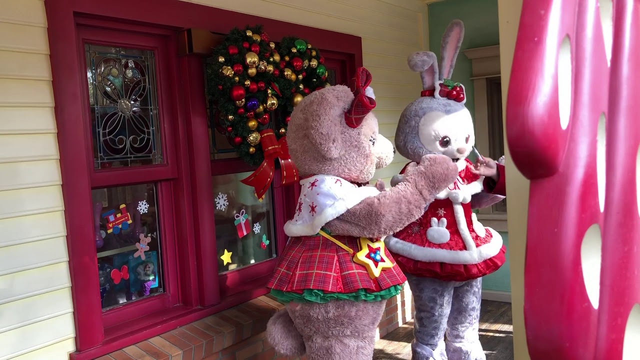 19クリスマス 上海ディズニー シェリーメイ ステラルー グリーティング Youtube