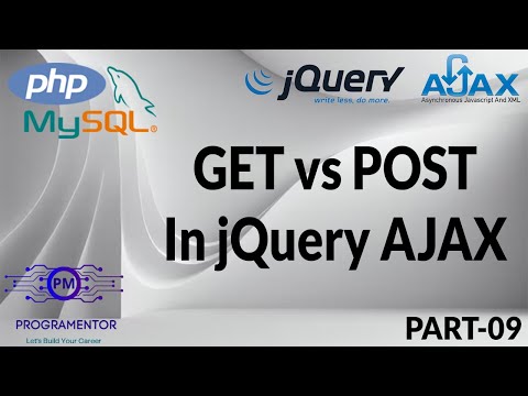 09 | Difference And Similarities B/W GET And POST Method | jQuery AJAX Tutorial (Hindi/Urdu)