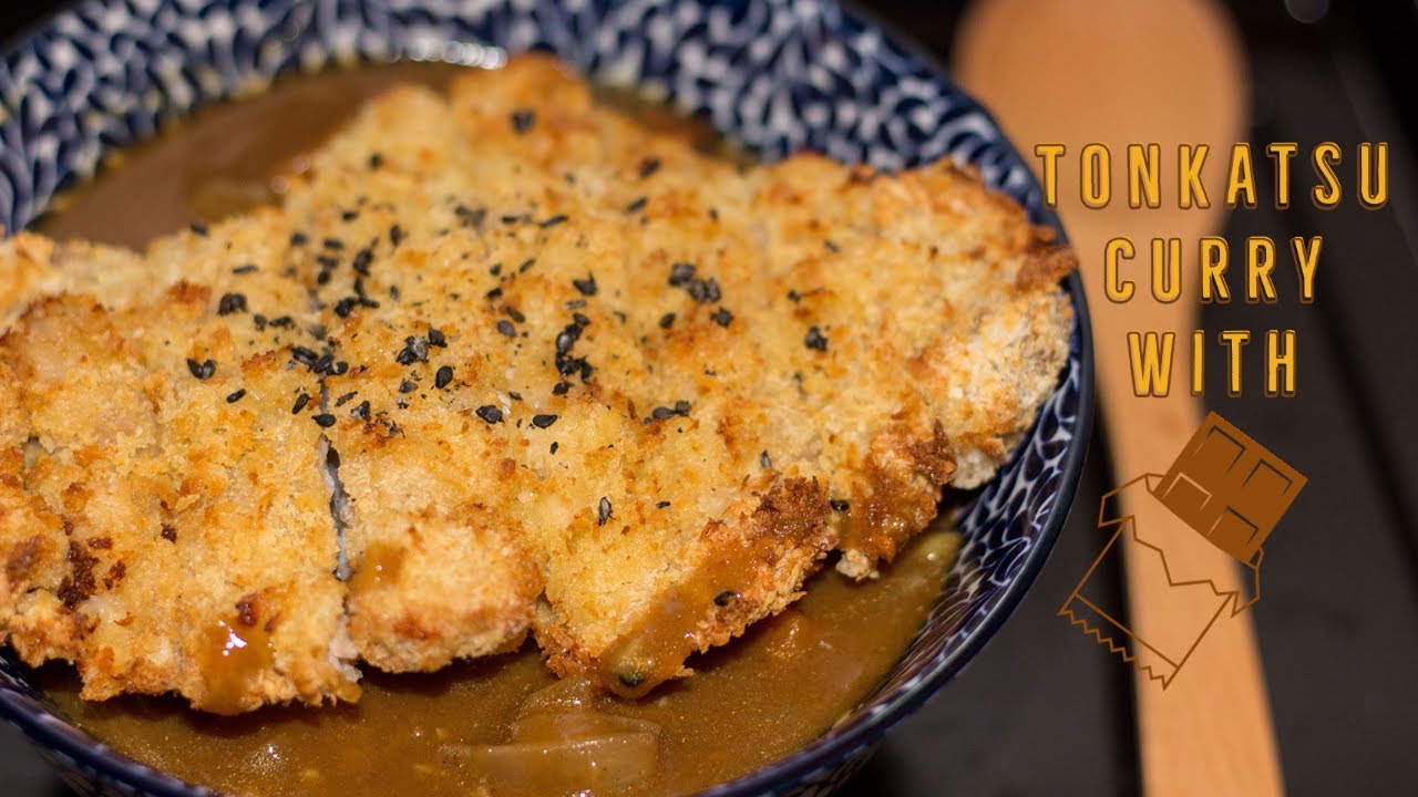 Air Fry Tonkatsu with Chocolate in Japanese Curry YouTube