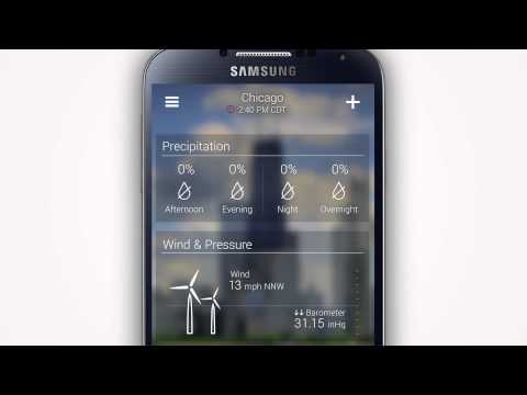 Yahoo Weather App for Android